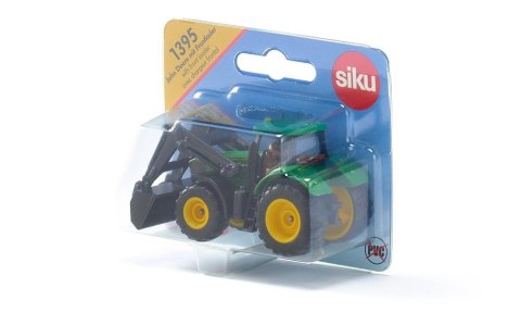 Traktor John Deere z przednią ładowarką Siku