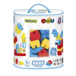Baby Blocks Klocki w torbie 30 elementów Wader