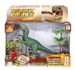 Figurka interaktywna Dinozaur na baterie zielony ASKATO