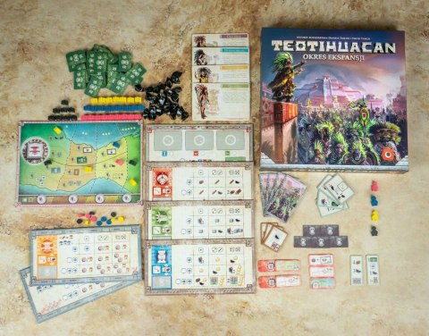 Gra Teotihuacan Okres Ekspansji Portal Games