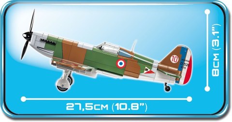 Historical Collection WWII Dewoitine D.520C 1 Cobi Klocki
