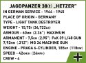 Klocki Jagdpanzer 38 Cobi Klocki