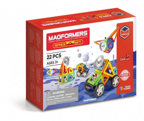 Klocki Vehicle Space 22 elemetów Magformers