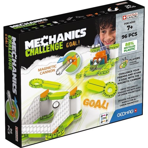 Klocki magnetyczne Mechanics Challenge 96 elementów Geomag