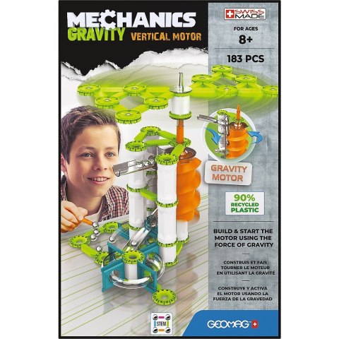 Klocki magnetyczne Mechanics Gravity 183 elementy Geomag