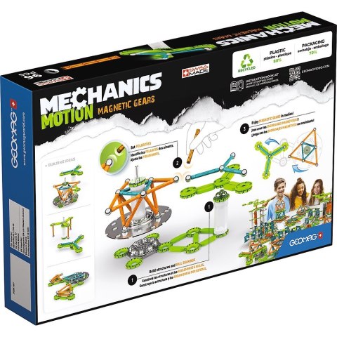 Klocki magnetyczne Mechanics Motion Gears Geomag