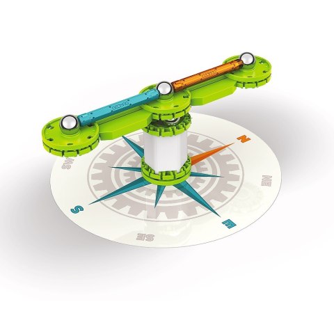 Klocki magnetyczne Mechanics Motion Kompas Geomag