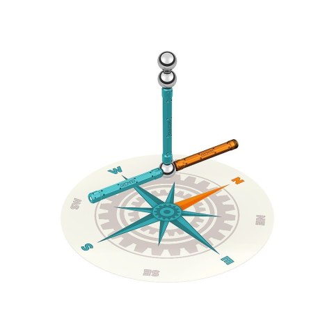 Klocki magnetyczne Mechanics Motion Kompas Geomag