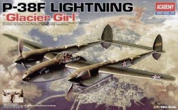 Model plastikowy P-38F Lighting Glacier Girl 1/48 Academy