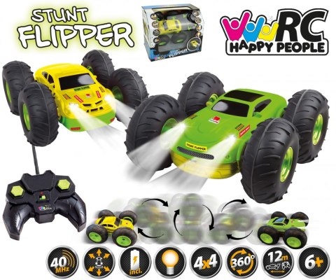 Pojazd RC Stunt Flipper Happy People MALIK