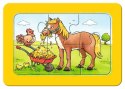 Puzle 3x6 elementów Zwierzaki Ravensburger Polska
