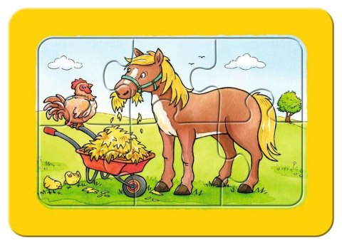 Puzle 3x6 elementów Zwierzaki Ravensburger Polska