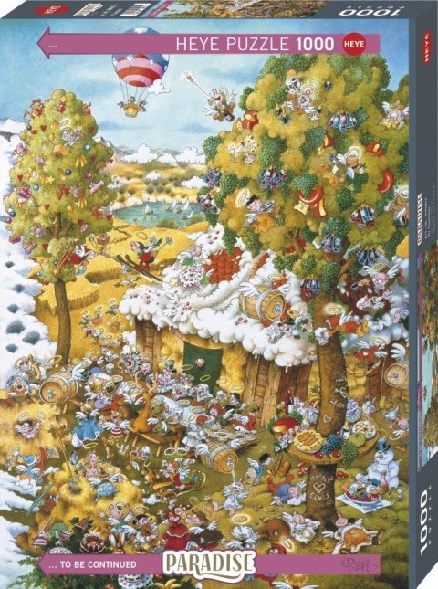 Puzzle 1000 elementów Raj w lecie Heye