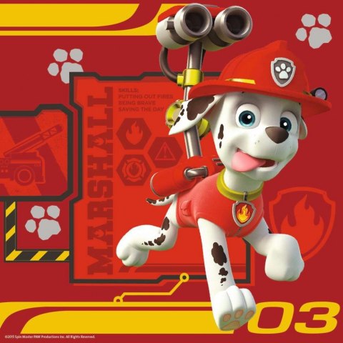 Puzzle 3w1 Psi Patrol Rubble, Marshall i Chase Ravensburger Polska