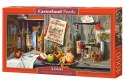 Puzzle 4000 elementów - Czerwony vintage i włoski skarb Castor