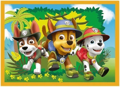 Puzzle 4w1 Wakacyjny Psi Patrol Trefl