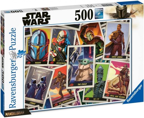 Puzzle 500 elementów Mandalorian Ravensburger Polska