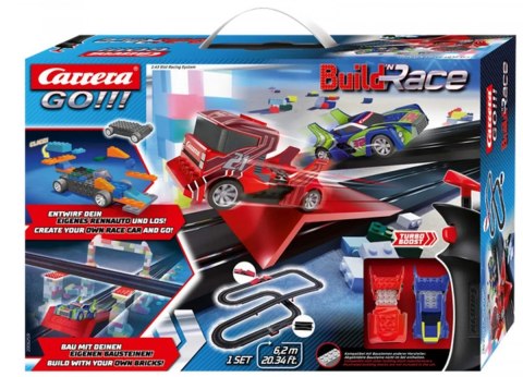 Tor wyścigowy Buildn Race Racing Set 6,2m Carrera