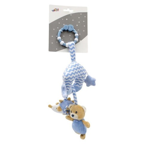 Zawieszka z dodatkami New Baby - Miś 24 cm TULILO