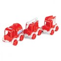 Zestaw 3 autek Kid Cars Straż pożarna Wader