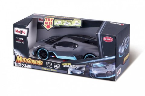Bugatti Divo światło, dźwięk 1:24 Maisto