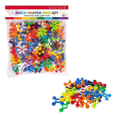 Klocki małych geniuszy - Mini kulki 166 elementów ASKATO