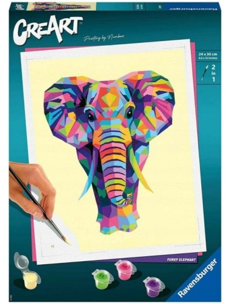 Malowanka CreArt Słoń Ravensburger Polska