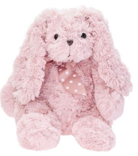 Maskotka Królik Caramen pudrowy róż 60cm Beppe