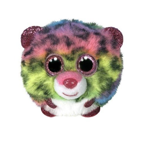 Maskotka Ty Puffies Leopard wielokolorowy Dotty 8 cm Meteor