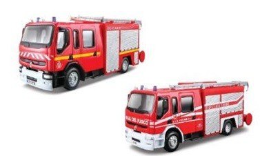 Model Straż pożarna Emergency Renault Premium 1:50 Bburago