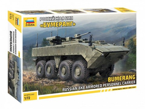 Model do sklejania Bumerang Russian 8x8 Armored personnel carrier Zvezda
