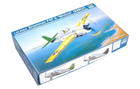 Model plastikowy Grumman F4F-3 Wildcat early 1/32 Trumpeter