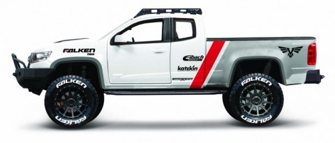 Model kompozytowy Design Chevrolet ZR2 2017 biały 1:27 Maisto