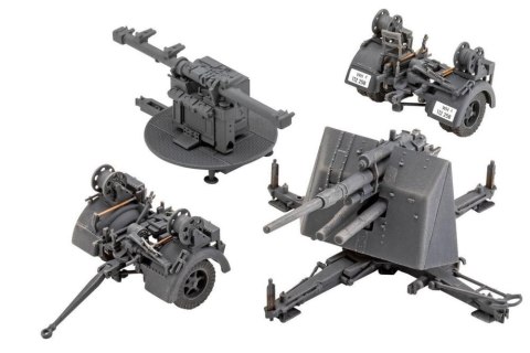 Model plastikowy Pojazd 1/72 8,8CM Flak 37+SD.ANH.202 Revell