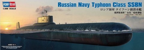 Model plastikowy Russian Typhoon class SSBN Hobby Boss