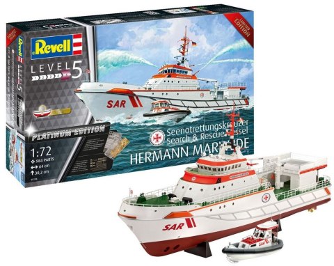 Model plastikowy Statek 1/72 S&R Vessel Hermann Marwede Revell
