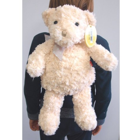 Plecak miś Maurizio beżowy 28 cm Beppe