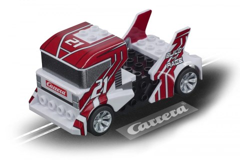 Pojazd Go Build n Race Truck Biały Carrera
