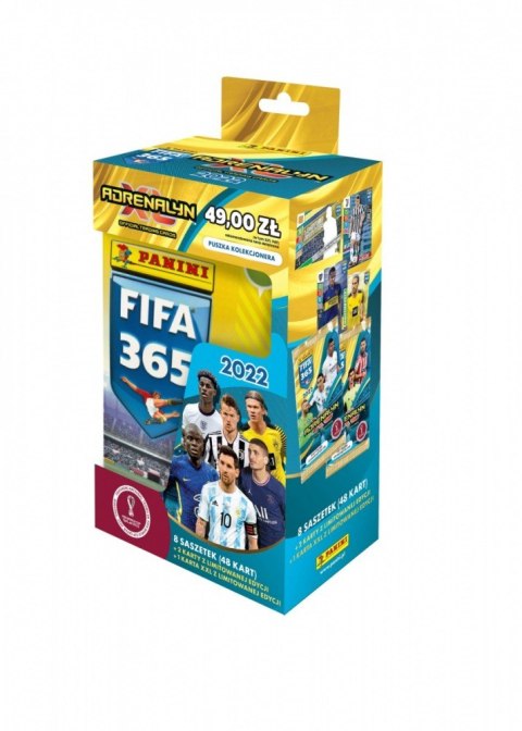 Puszka Kolekcjonera Karty FIFA 365 2022 Panini Kolekcja