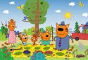 Puzzle 2x12 elementów Kot-o-ciaki Ravensburger Polska