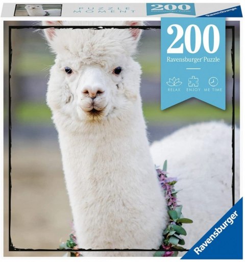 Puzzle 200 elementów Momenty, Alpaka Ravensburger Polska