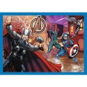 Puzzle 4w1 Odważni Avengersi Trefl