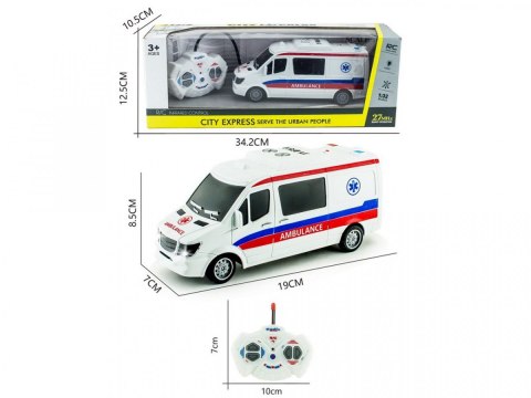 Ambulans R/C światło Madej