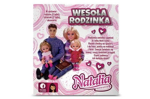 Lalka Natalia 29 cm w zestawie Artyk
