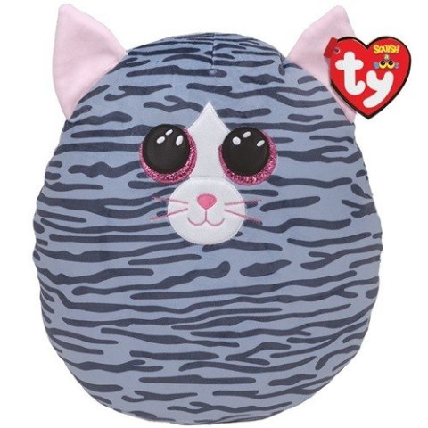 Maskotka Ty Squish-a-Boss Szary kot - Kiki 30 cm Meteor