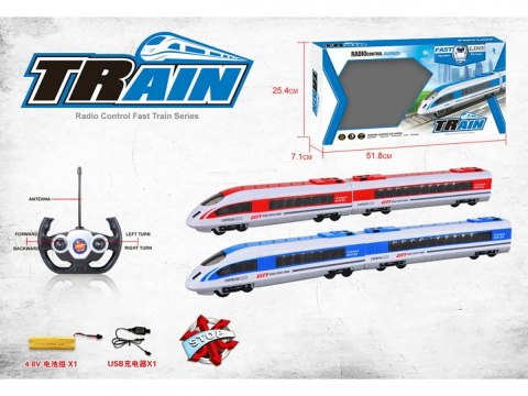 Pociąg Pendolino R/C ładowanie USB Madej