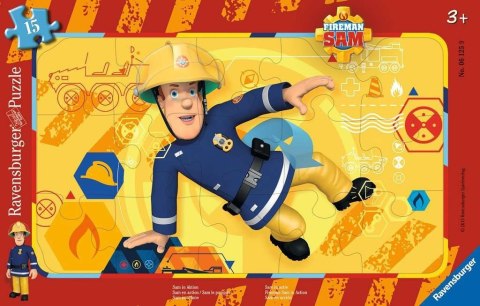 Puzzle 15 elementów Strażak Sam w akcji Ravensburger Polska
