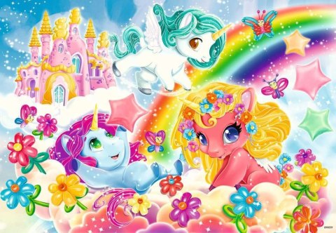 Puzzle 2x12 elementów Magiczne jednorożce Ravensburger Polska