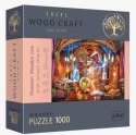 Puzzle drewniane 1000 elementów Czarodziejska komnata Trefl