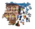 Puzzle drewniane 1000 elementów Francuska uliczka Trefl